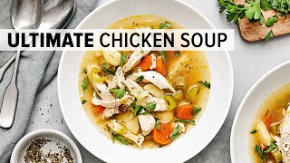 The best CHICKEN SOUP recipe for winter [upl. by Larina]