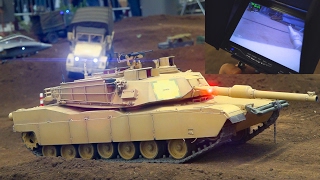 INCREDIBLE FPV RC MODEL TANK ACTION  Fair Erfurt Germany 2017 [upl. by Waylan]