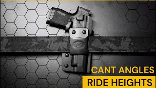 Ride Heights amp Cant Angles for Inside Waistband Holsters  Dara Holsters [upl. by Ambrosio646]