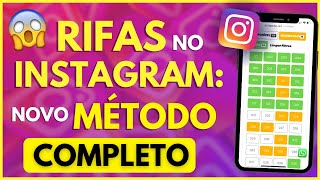 ✅ NOVO MÉTODO Como Fazer Rifa no Instagram  A melhor Estratégia de Rifa Online Atualizada 2022 [upl. by Ayetal]