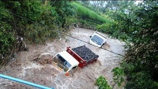 Crazy Truck Driving In Extreme Mud Off Road  Best Trucker On Mud Roads [upl. by Blakely]