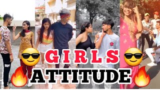 😎Girls Attitude Tiktok Video 😎New Trending Viral Video😎New Reels Short Video New Attitude Video [upl. by Michi]