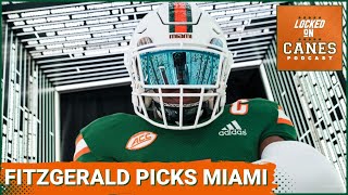 BREAKING Miami Beats Florida State For Four Star Star Safety Bryce Fitzgerald  Scouting Report [upl. by Mieka]