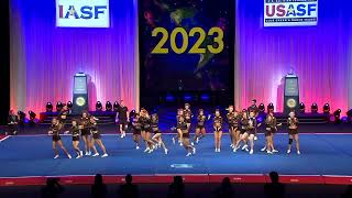 Champion Cheer  Heat in Finals at The Cheerleading Worlds 2023 [upl. by Ingra]