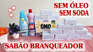 SABÃO BRANQUEADOR OMO DOWNY E UAU SEM ÓLEO SEM SODA [upl. by Gahl736]