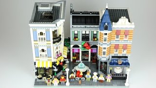 LEGO Assembly Square REVIEW Stadtleben 10255 Creator Expert [upl. by Sivie]