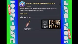 Fishing Planet GhentTerneuzen Canal Exploration 2 Mission Netherlands [upl. by Enitsud]