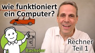 Wie funktioniert ein Computer Rechnerbau Teil 1 [upl. by Burnsed267]