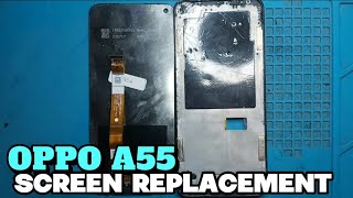 OPPO A55  LCD Replacement  AppDroid TeCH [upl. by Mollee301]