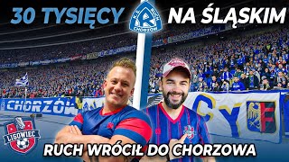 WIELKIE ŚWIĘTO NA STADIONIE ŚLĄSKIM RUCH CHORZÓW  ŚLĄSK WROCŁAW pierwszy vlog z Ekstraklasy [upl. by Dreeda]