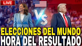 🔴 DIRECTO HORA DEL RESULTADO ELECCIONES DEL MUNDO EN EEUU [upl. by Denn]