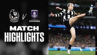 Collingwood v Fremantle highlights  Semi Finals 2022  AFL [upl. by Shiff306]