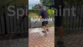 Hot water pressure washer saves the day [upl. by Rhyner]