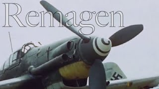 BRIDGE AT REMAGEN Ludendorff restored COLOR FOOTAGE by George Stevens 1945 [upl. by Melania962]