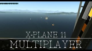 How to Set up XPlane 11 MULTIPLAYER Without being on LAN [upl. by Alleram610]