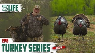 Turkey Hunting And Up Close Gobbling  Smalltown Life [upl. by Osana]