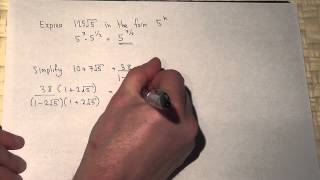 SURDS How to simplify more complex surds radicals [upl. by Giavani]