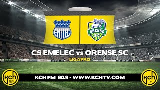 🔴 EMELEC VS ORENSE  PARTIDO DE LA FASE 2 l LIGA PRO l  192024 [upl. by Neelrak605]