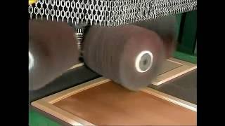 Fladder GYRO hout schuurmachine borstelmachine schuren houtvezels [upl. by Phaidra]