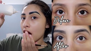 DYING MY EYEBROWS WITH HAIR DYE MUST WATCH UPDATE 2020 [upl. by Llerihs]