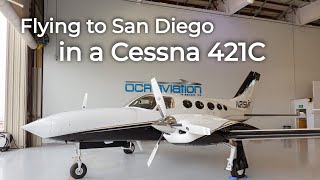 58 Very Clean Cessna 421C with Upgraded Avionics  Paint  Interior [upl. by Ailyt]