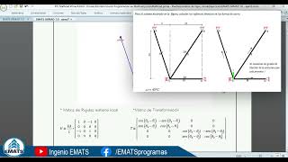 Plantilla en MATHCAD PRIME EMATS ARMAD 10  Análisis Matricial de Armaduras [upl. by Erik]