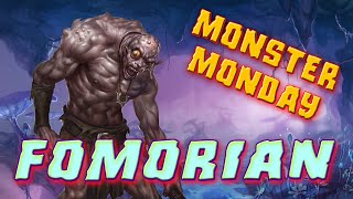 Monster Monday Fomorian  DampD Dungeons amp Dragons monsters DnD giants and giant kin [upl. by Asetal]