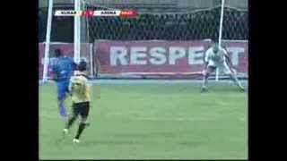 ILIJA SPASOJEVIC goal vs Arema ISL 2013 [upl. by Laddie201]