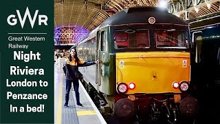 TRIP REPORT  GWR Night Riviera Sleeper Train  London to Penzance [upl. by Marika]