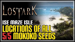 Ice Maze Isle All Mokoko Seeds Lost Ark [upl. by Todhunter]