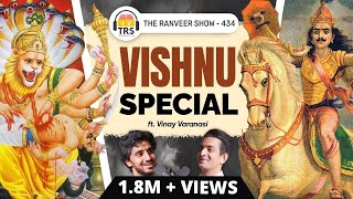 The 10 Vishnu Avataras  Story amp POWER of Dashavatara  Krishna Leela  Vinay Varanasi on TRS 434 [upl. by Yeltrab]