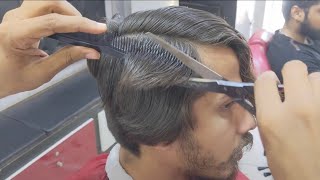 ASMR Barber Long Hair Transformation alrayaanhairstudio [upl. by Dianuj]