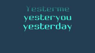 YESTERME YESTERYOU YESTERDAY  STEVIE WONDER [upl. by Dusen]