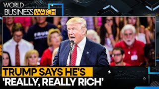 Trump Enters Worlds 500 Richest List for First Time in 11 Weeks  World Business Watch  WION [upl. by Chubb37]