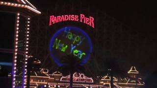 DCA New Years Eve Countdown 20102011 at Paradise Pier [upl. by Brookhouse798]