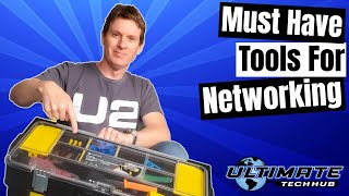 NETWORKING TOOL BOX KIT  Required Tools for Network Cable Installers amp Network Engineers [upl. by Aizirtap]