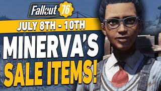 Fallout 76 Minerva Sale Location  July 8th  10th [upl. by Campball]