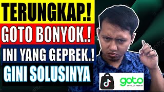 saham goto hari ini TERUNGKAP GOTO BONYOK BANDAR INI YG GEPREK GINI SOLUSINYA goto [upl. by Oer]