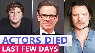 21 Famous Actors Who Died Recently in Last Few Days [upl. by Potts]