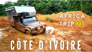 46 Les Crazy Trotters  Africa Trip Vanlife  Côte dIvoire Episode 12 [upl. by Arakal]