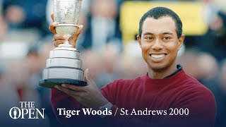 Tiger Woods 2006 Open Championship Victory  Every Shot  Vintage Tiger [upl. by Atteynek]