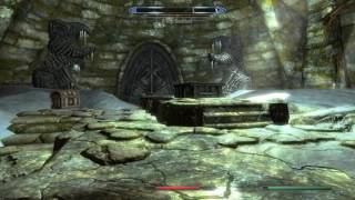 Skyrim Special Killing Rahgot with High Level Restoration and Alteration Difficulty Master [upl. by Hgielah]