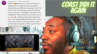 COAST CONTRA  SCENARIO FREESTYLE REACTION [upl. by Hertz]