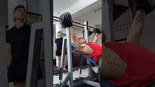 Inclined Barbell Bench Press for Upper ChestClavicular Head Pectoralis 🏋️‍♀️💪🦾 [upl. by Lopez]