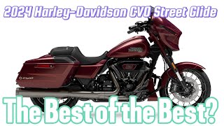 quot2024 HarleyDavidson CVO Street Glide Review Luxury Touring Redefinedquot [upl. by Alejna363]