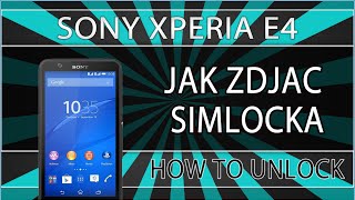 Jak zdjąć simlocka w Sony Xperia E za pomocą kodu [upl. by Liw]