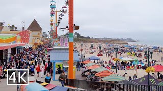 4K Santa Cruz Beach Boardwalk [upl. by Eelyr]