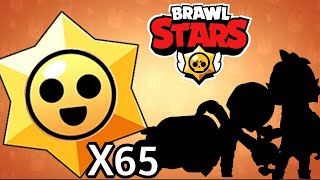 ABRO MÁS DE 65 STAR DROPS Y ME SALE ESTO EN BRAWL STARS [upl. by Ahcurb]