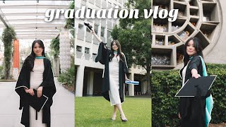 GRADUATION DAY vlog dress shopping ceremony at Monash University [upl. by Letnahc]