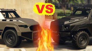 Nightshark VS Insurgent  GTA 5 [upl. by Odrude754]